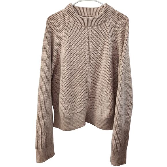 All Saints Sweaters - AllSaints Wool Cashmere Blend Knit Sweater M Cozycore Fall Neutral Casual School